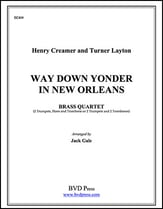 WAY DOWN YONDER IN NEW ORLEANS BRASS QUARTET P.O.D. cover